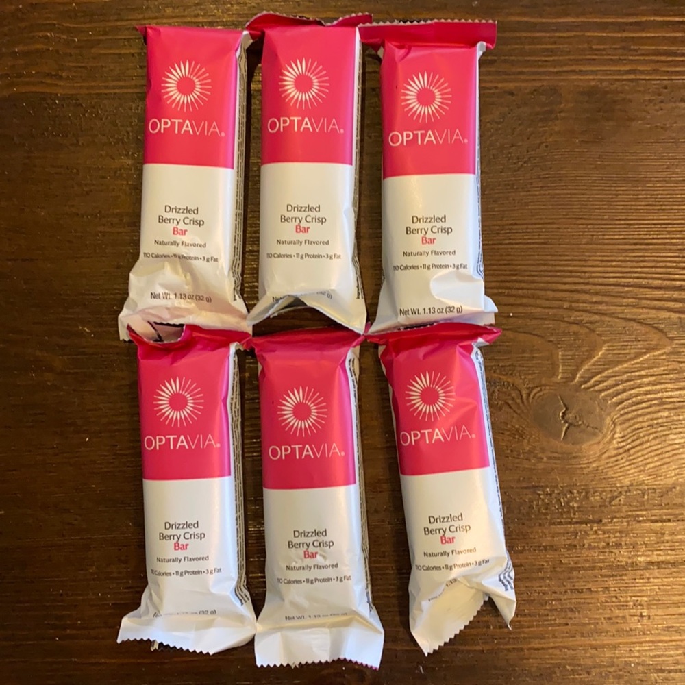 OPTAVIA fueling: Drizzled Berry Crisp Bar
